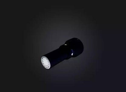 3D model flashlight VR / AR / low-poly