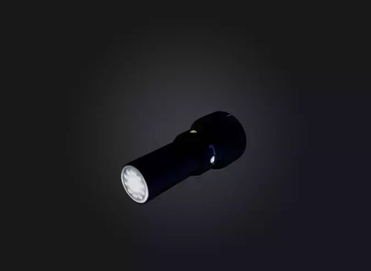 3D model flashlight VR / AR / low-poly