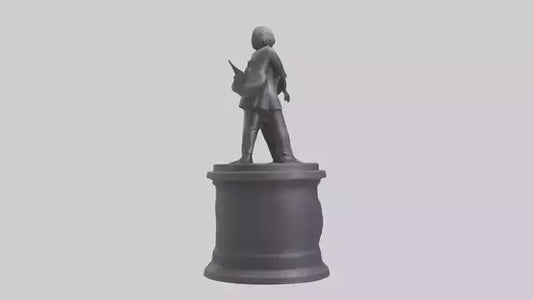 Fleetwood Mac statue model VR / AR / low-poly