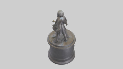 Fleetwood Mac statue model VR / AR / low-poly