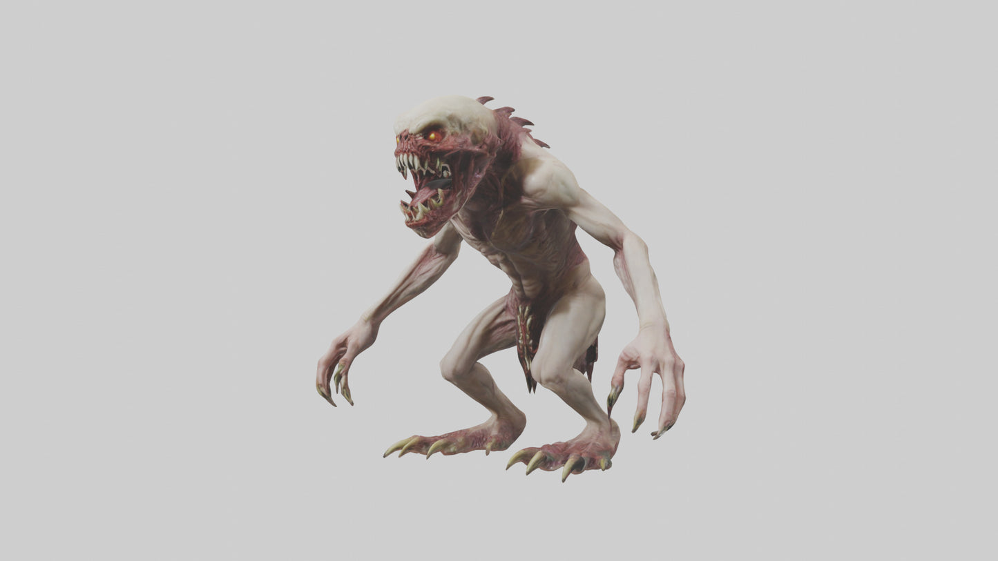 Flesh devourer model 3D model