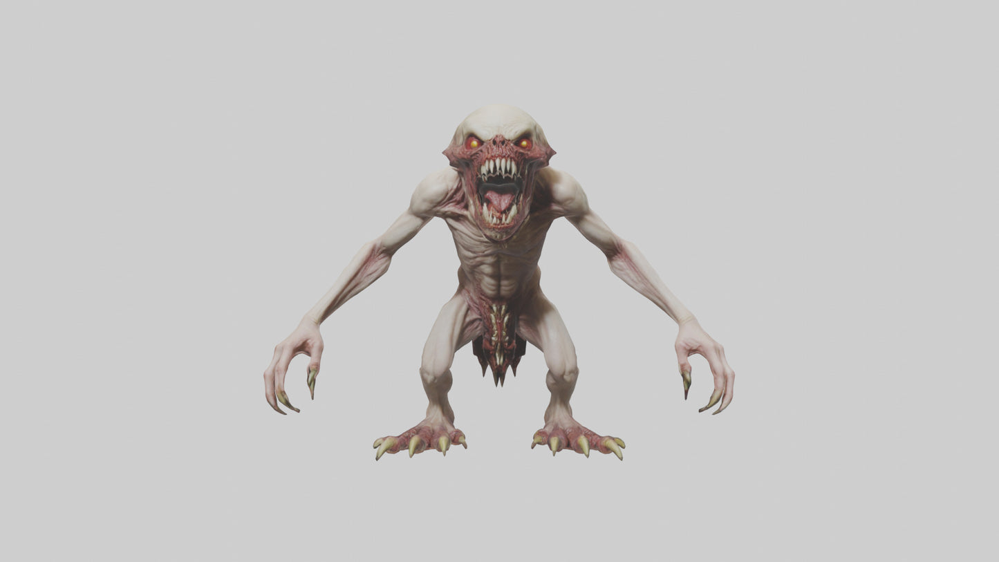 Flesh devourer model 3D model