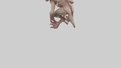 Flesh monster model 3D model