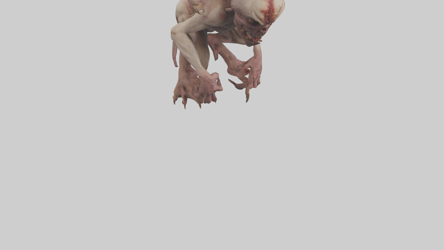Flesh monster model 3D model