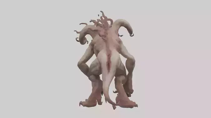 Flesh monster model 3D model