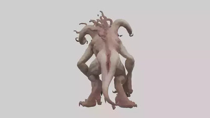 Flesh monster model 3D model
