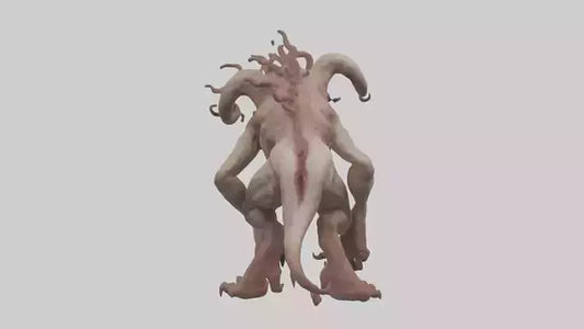 Flesh monster model 3D model