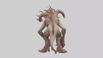 Flesh monster model 3D model