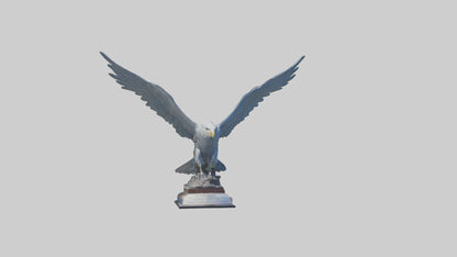 3D model Flight of Freedom statue model VR / AR / low-poly