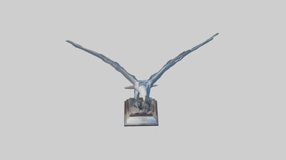3D model Flight of Freedom statue model VR / AR / low-poly