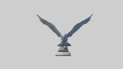 3D model Flight of Freedom statue model VR / AR / low-poly