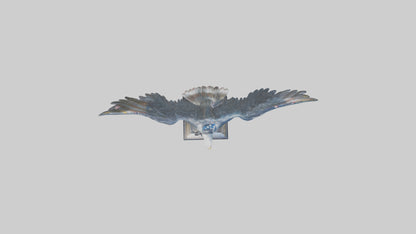 3D model Flight of Freedom statue model VR / AR / low-poly