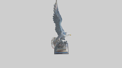 3D model Flight of Freedom statue model VR / AR / low-poly