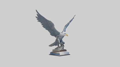3D model Flight of Freedom statue model VR / AR / low-poly