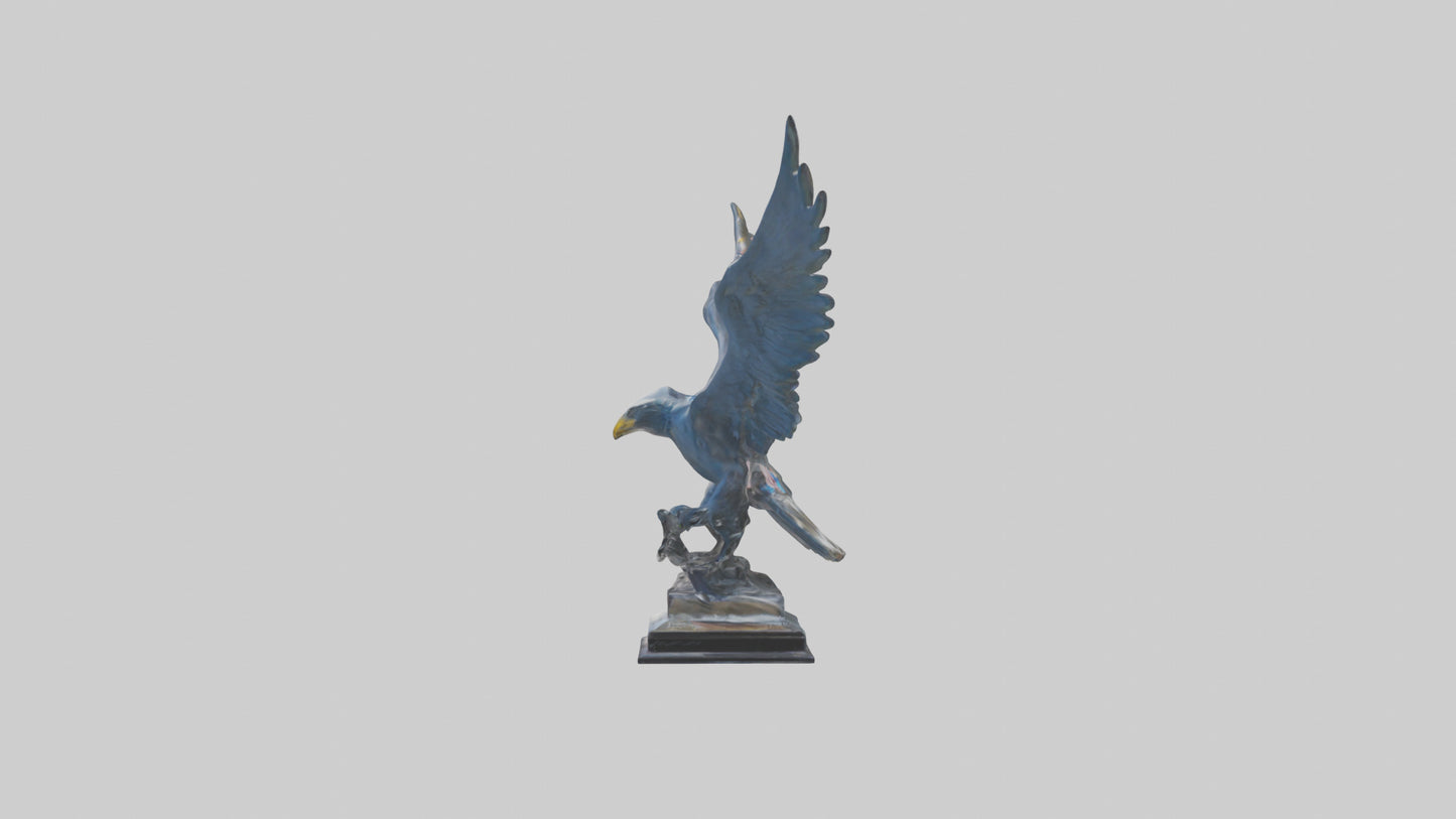 3D model Flight of Freedom statue model VR / AR / low-poly