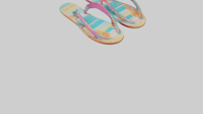 Flip Flop Wall Decor model VR / AR / low-poly