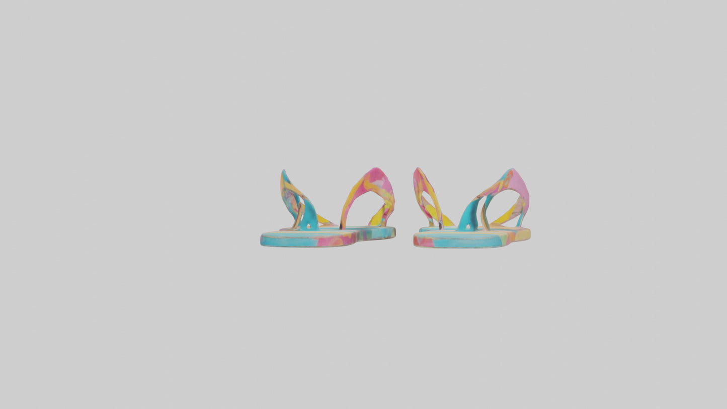 Flip Flop Wall Decor model VR / AR / low-poly