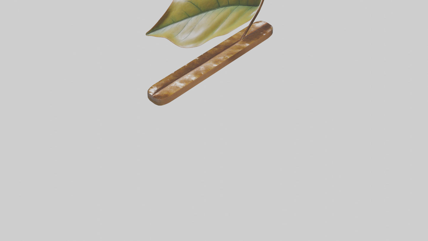 Floating Leaf Sculpture model 3D model