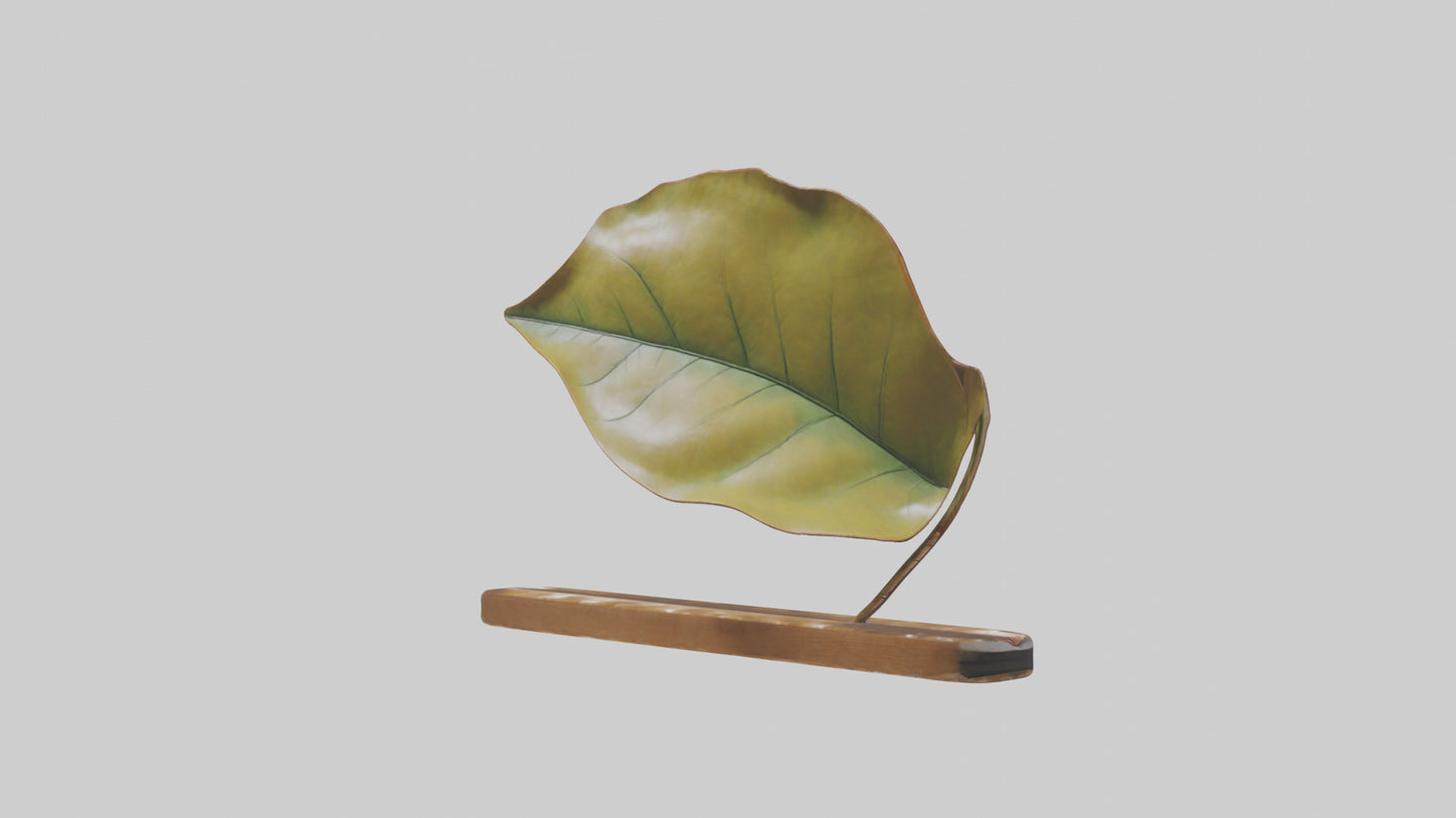 Floating Leaf Sculpture model 3D model