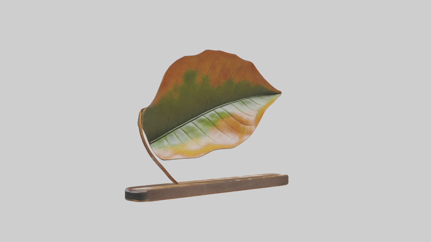 Floating Leaf Sculpture model 3D model