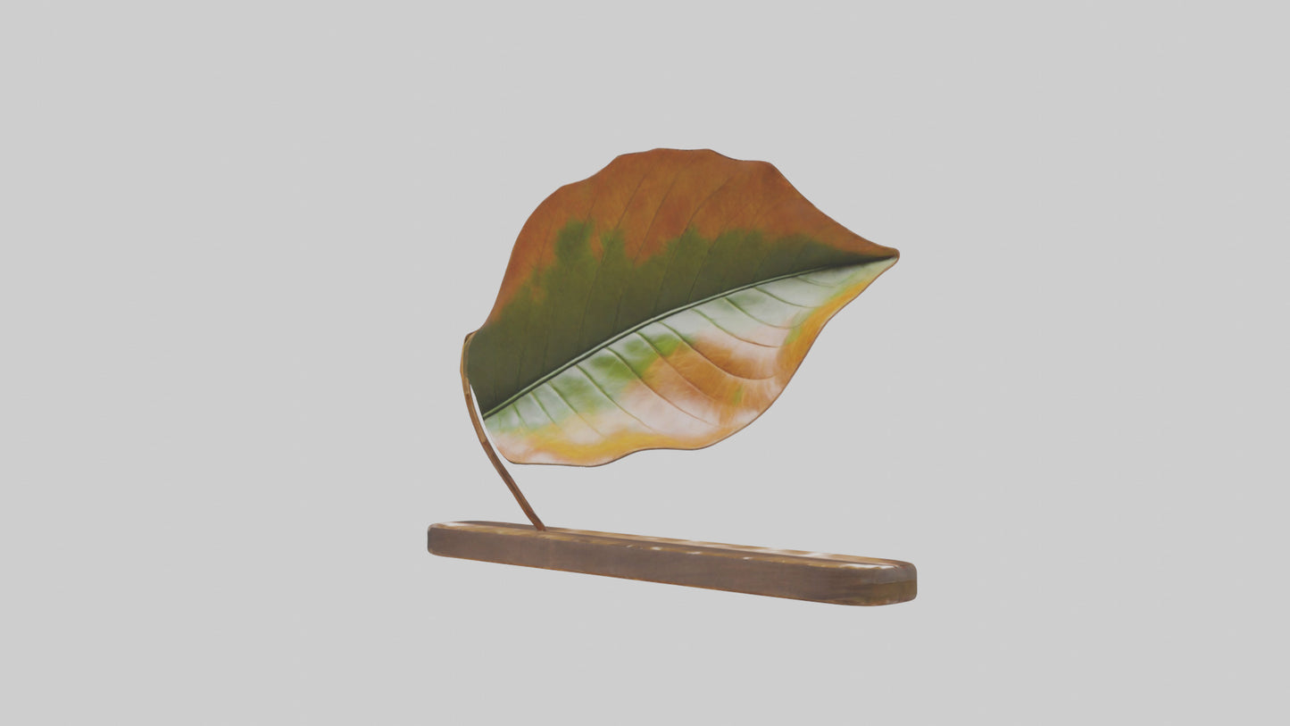 Floating Leaf Sculpture model 3D model