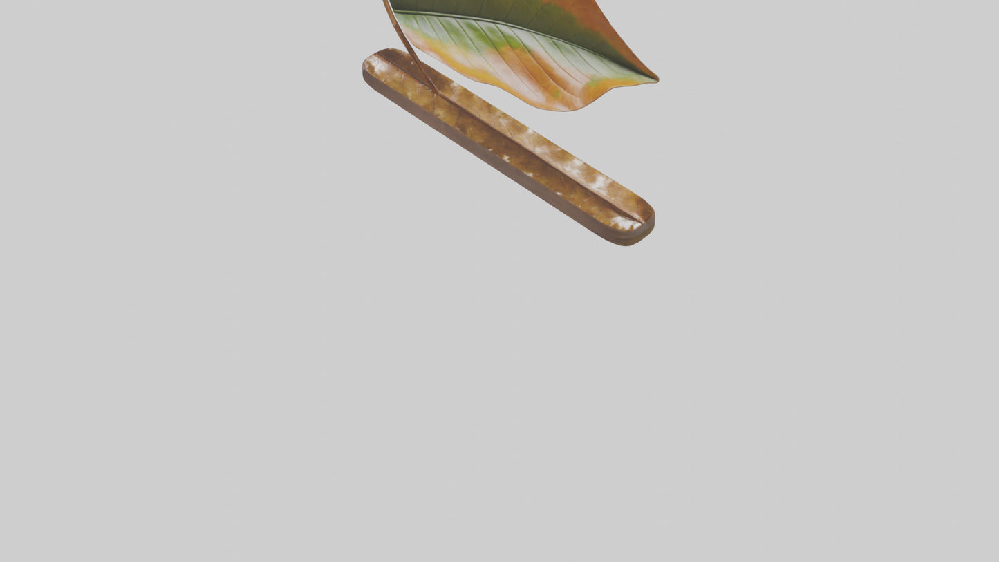 Floating Leaf Sculpture model 3D model