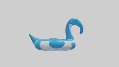Floating Pool Toy model VR / AR / low-poly