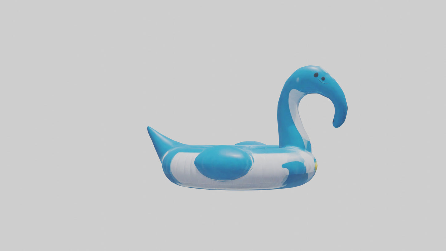 Floating Pool Toy model VR / AR / low-poly