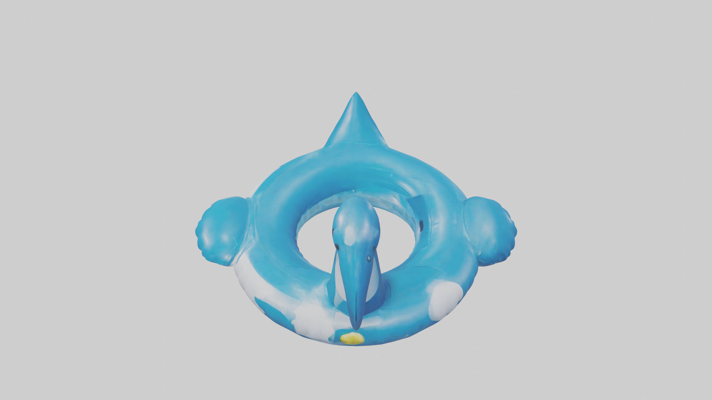 Floating Pool Toy model VR / AR / low-poly