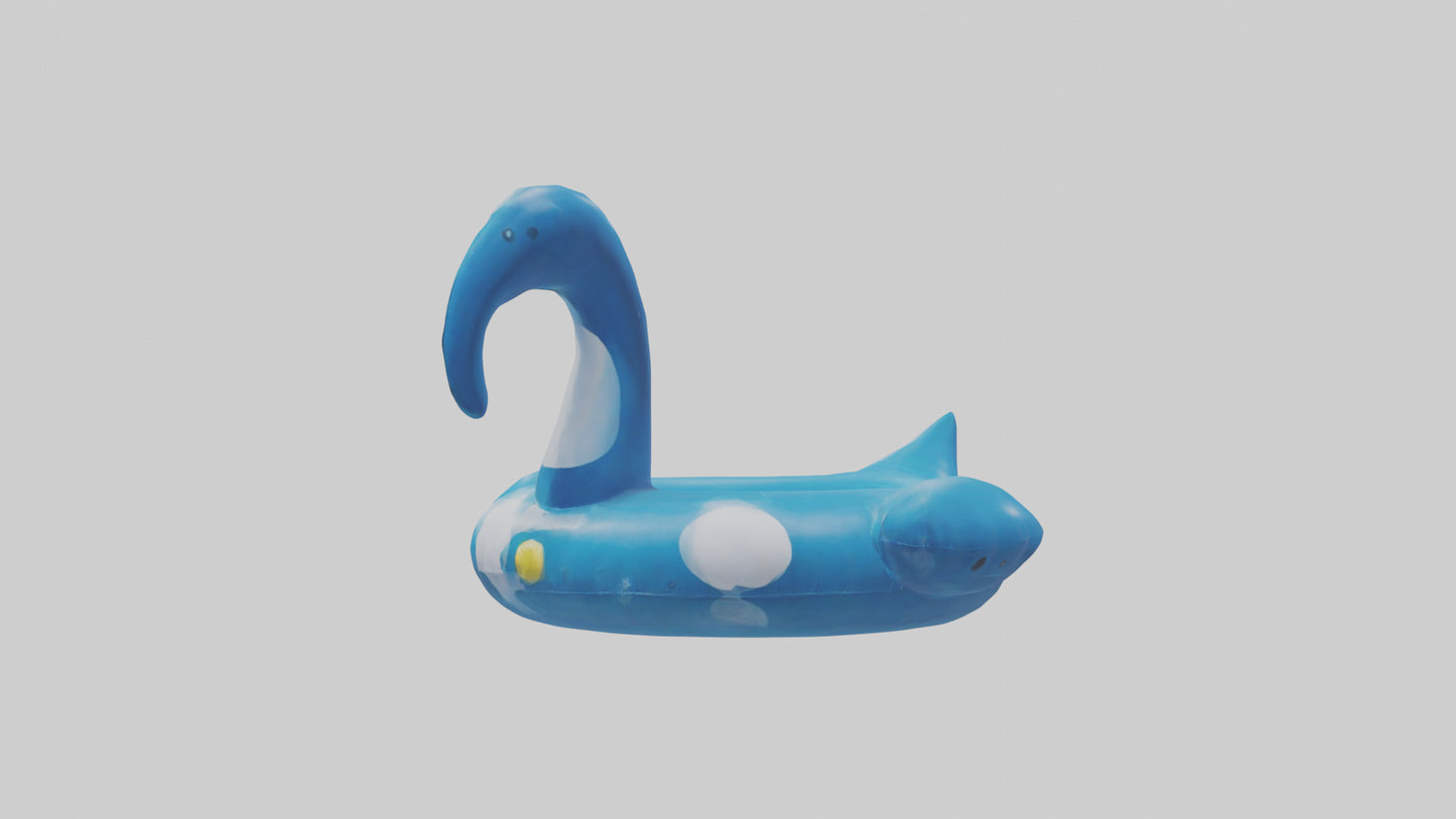 Floating Pool Toy model VR / AR / low-poly