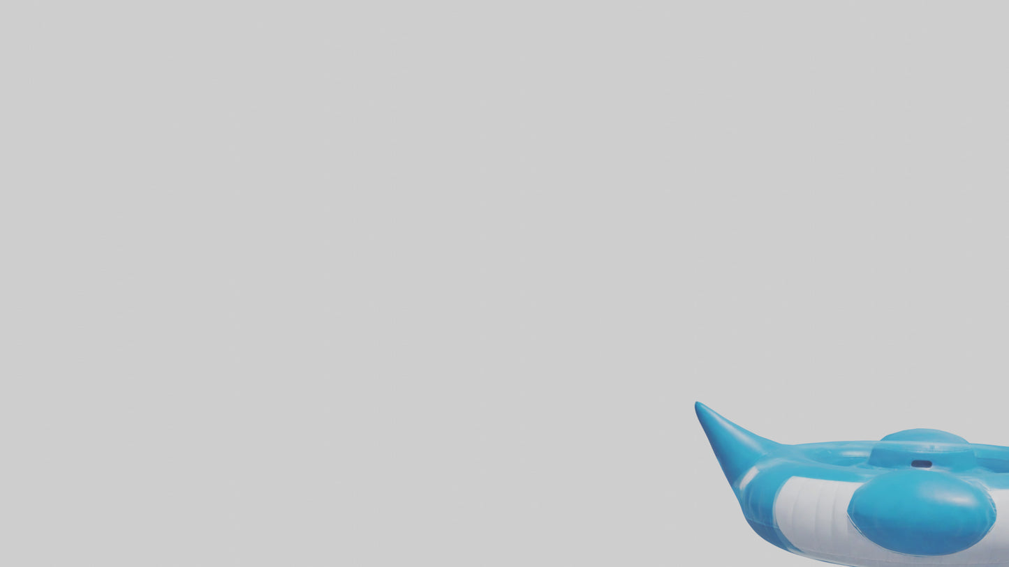 Floating Pool Toy model VR / AR / low-poly