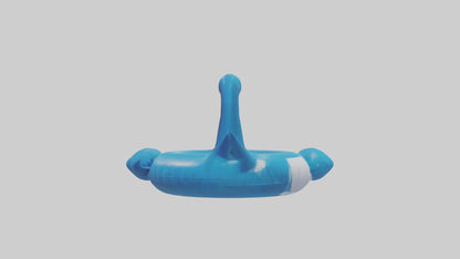 Floating Pool Toy model VR / AR / low-poly