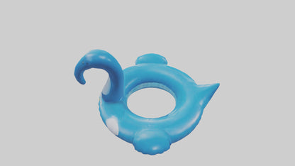 Floating Pool Toy model VR / AR / low-poly