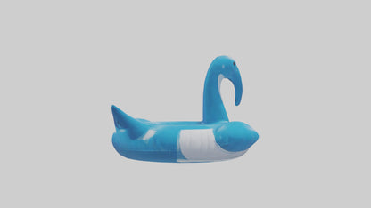 Floating Pool Toy model VR / AR / low-poly