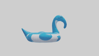 Floating Pool Toy model VR / AR / low-poly