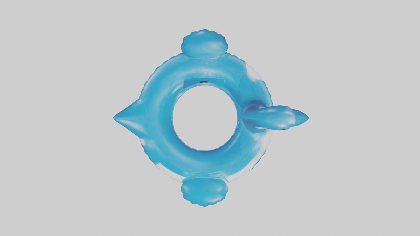 Floating Pool Toy model VR / AR / low-poly