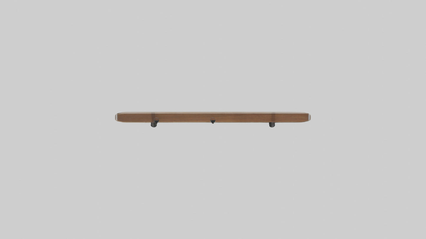 Floating shelf model 3D model