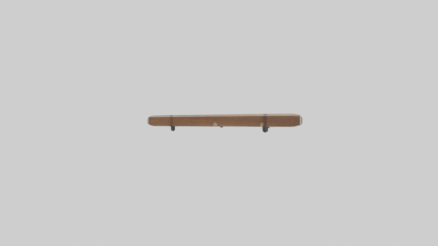 Floating shelf model 3D model