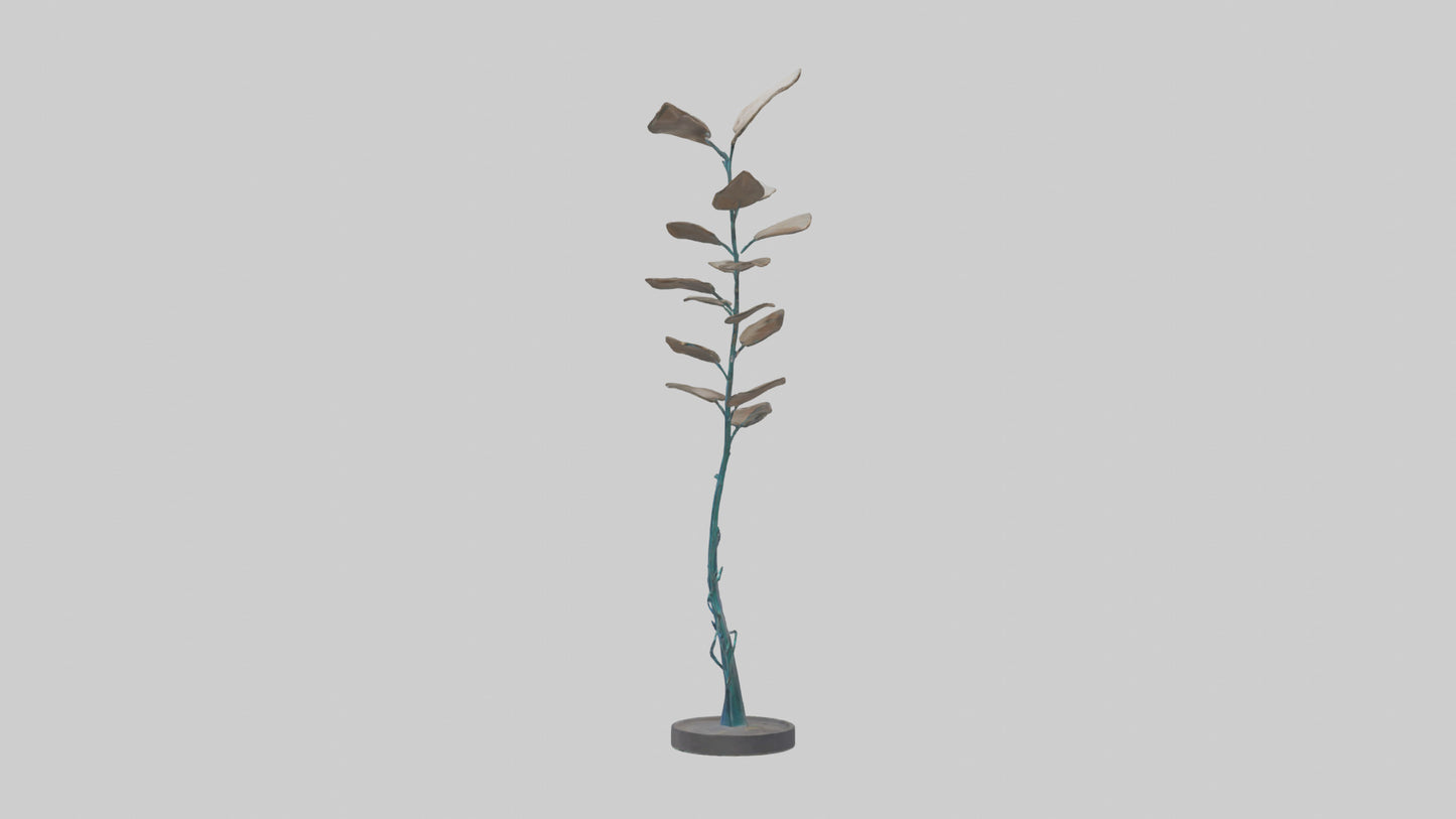 Floating Stem Sculpture model 3D model