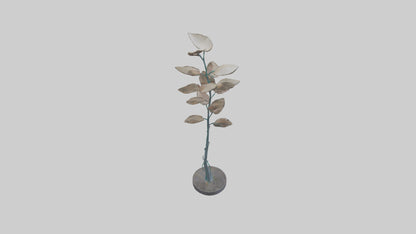 Floating Stem Sculpture model 3D model
