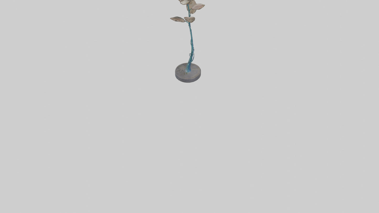 Floating Stem Sculpture model 3D model