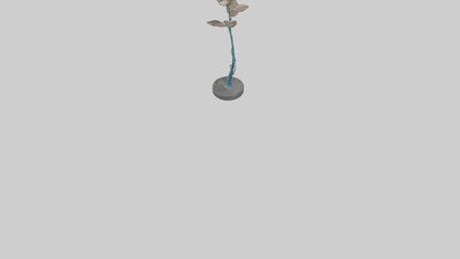 Floating Stem Sculpture model 3D model