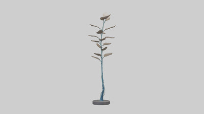 Floating Stem Sculpture model 3D model