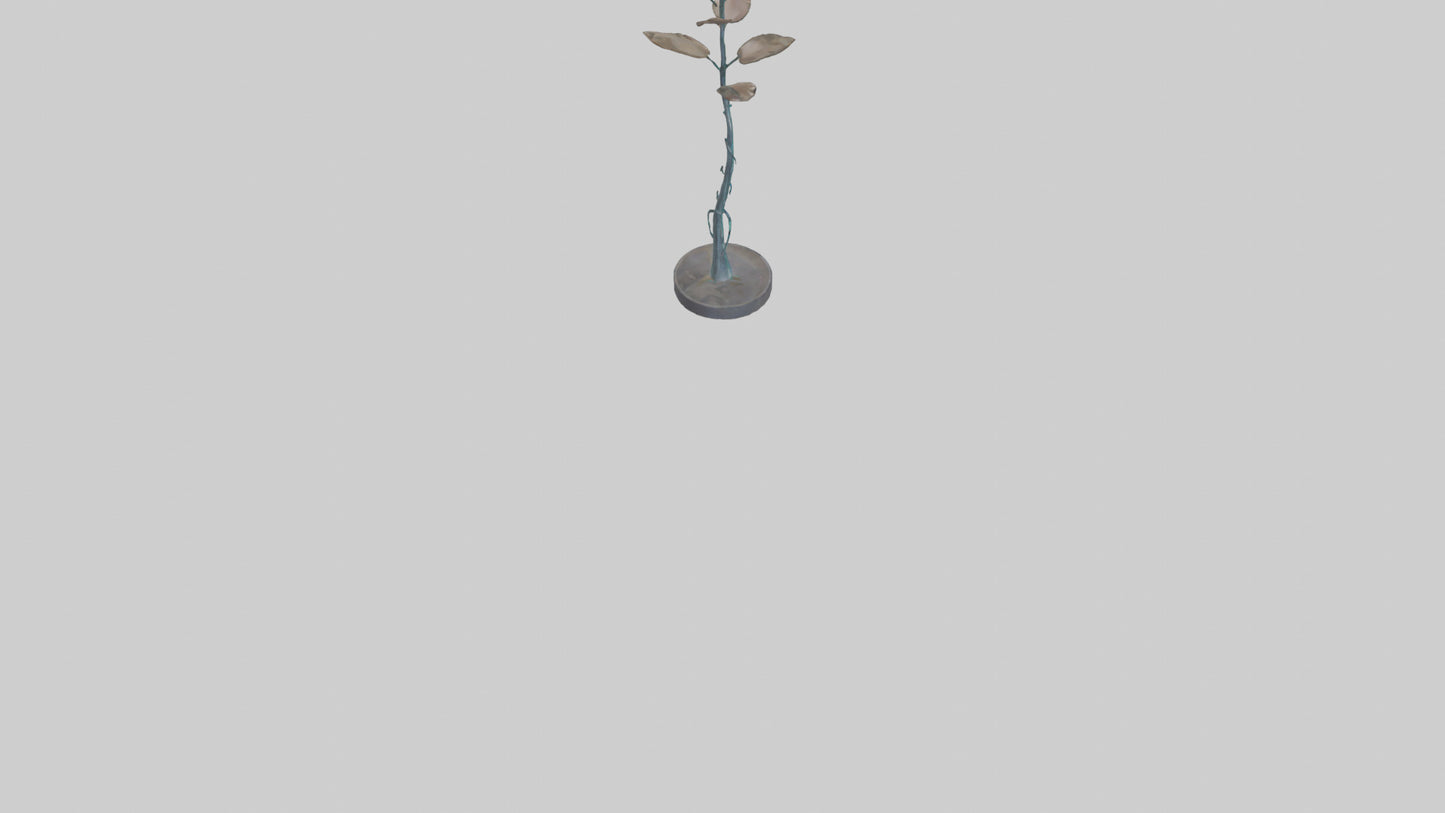 Floating Stem Sculpture model 3D model