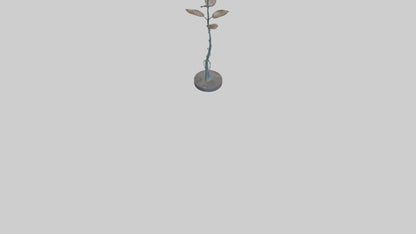 Floating Stem Sculpture model 3D model