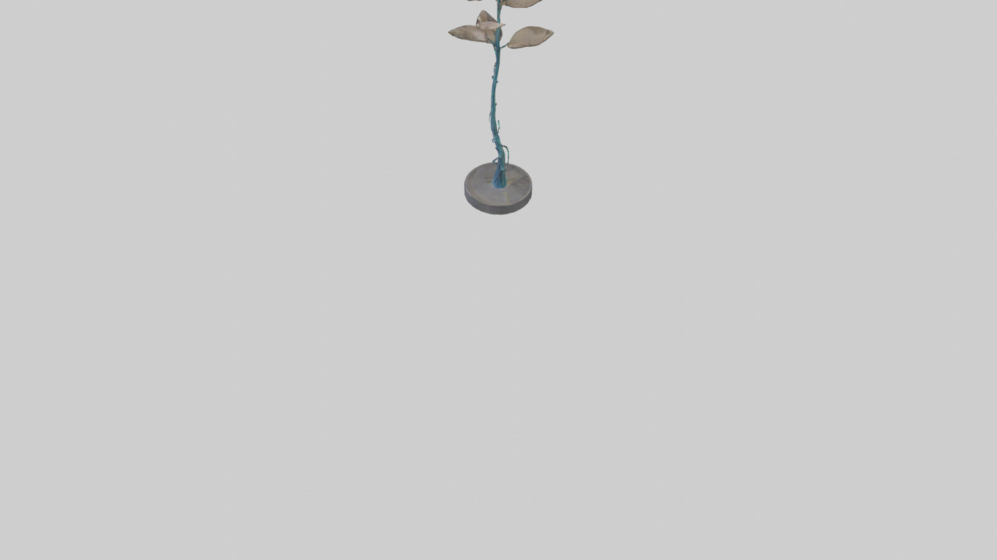 Floating Stem Sculpture model 3D model