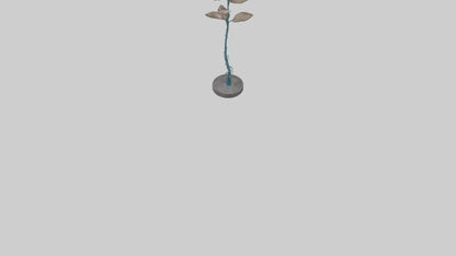 Floating Stem Sculpture model 3D model