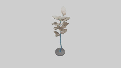 Floating Stem Sculpture model 3D model