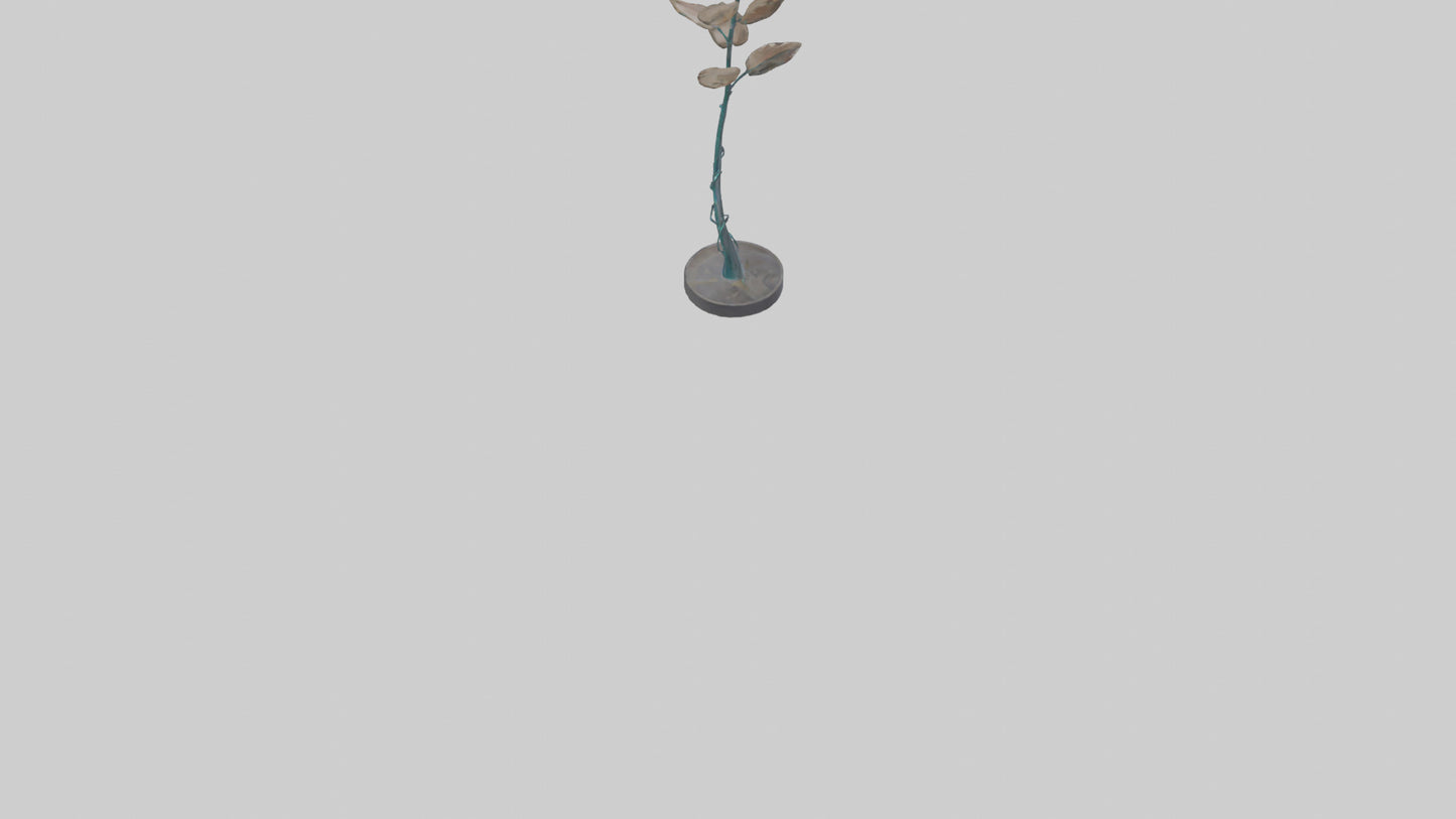 Floating Stem Sculpture model 3D model
