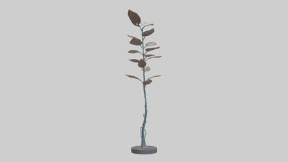 Floating Stem Sculpture model 3D model